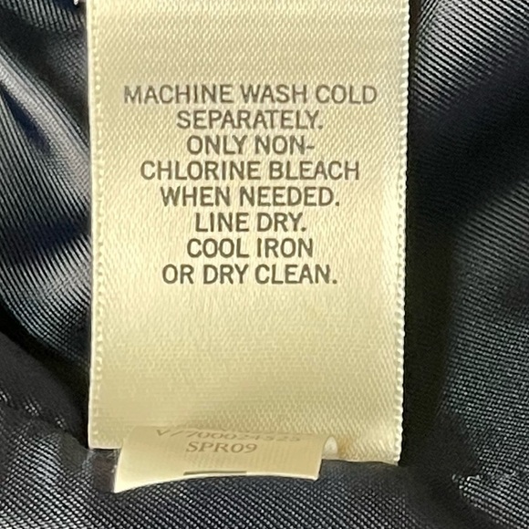 Banana Republic Blazer Womens 12 Black‎ Cropped Windowpane Lined 3/4 Sleeves - Picture 13 of 13